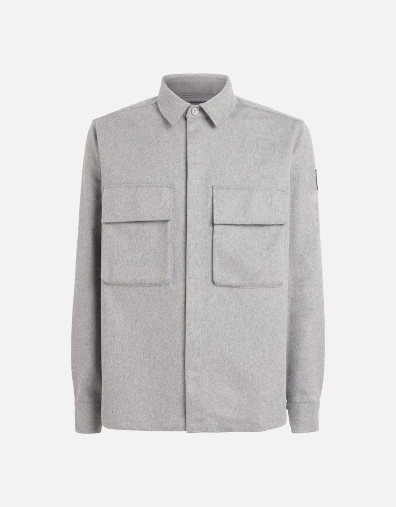 Pointer Overshirt Light Grey Melange