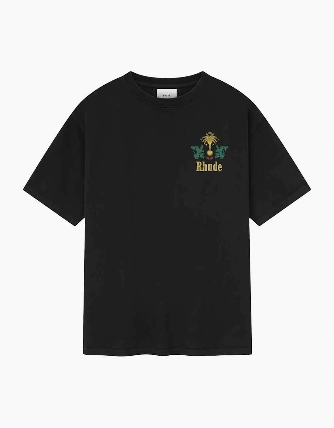 Men's Rhude Tabaco T-Shirt in Black - Size: 44
