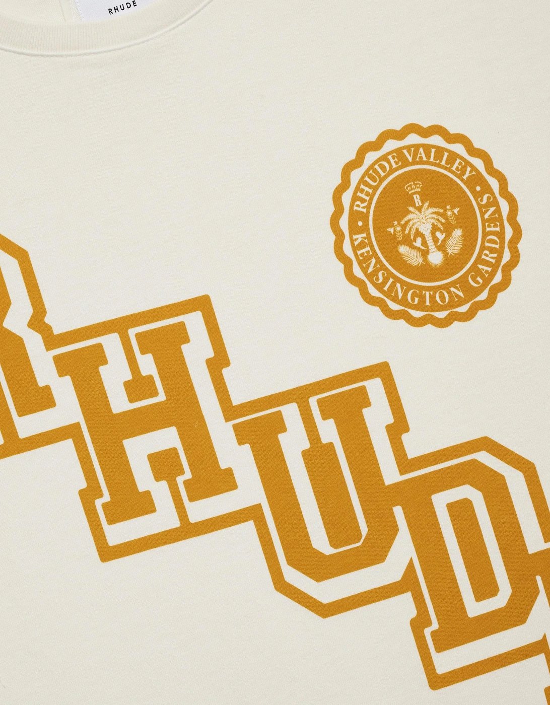 Collegiate Crest T-Shirt in White