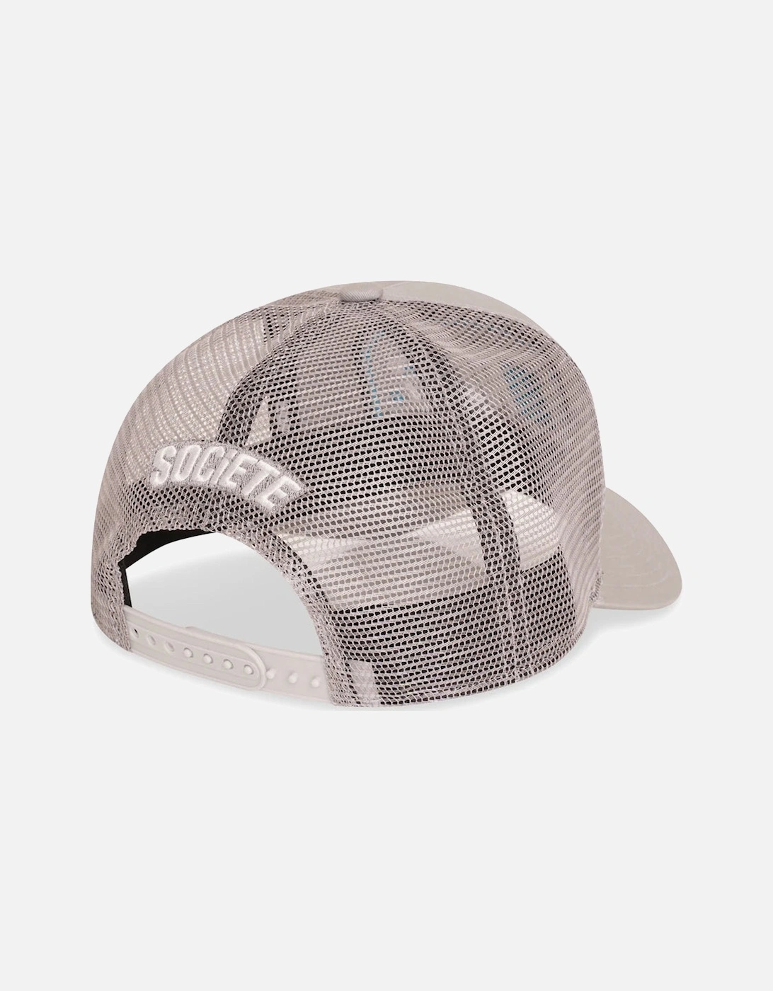 Ombre Noir Distressed Trucker - Silver Blue