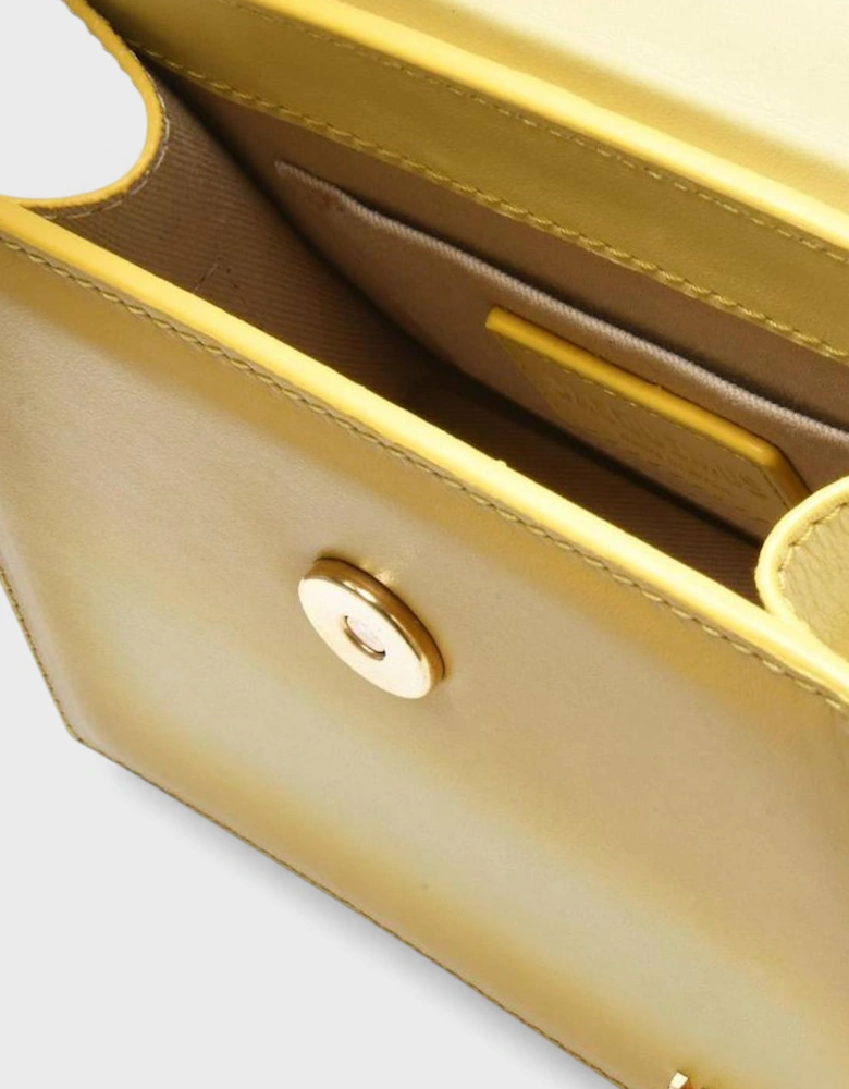 Le Chiquito Noeud Bag in Yellow Leather