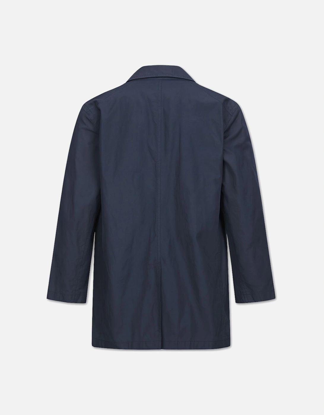Men's Navy Lightweight Trench Long Jacket