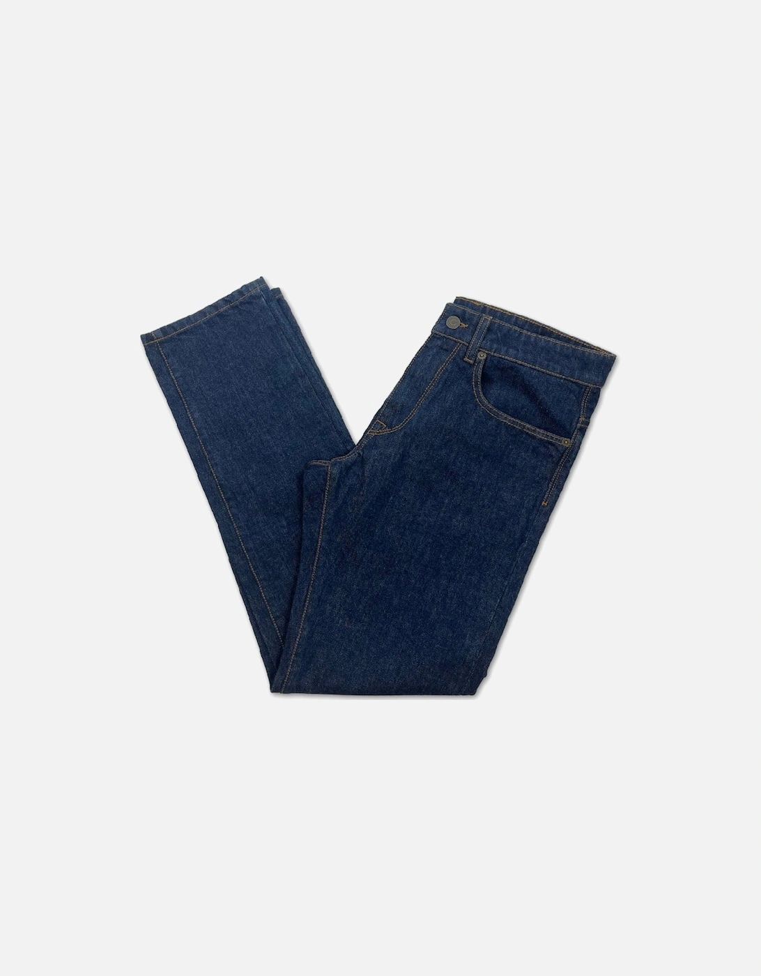 Men's Navy Denim Jeans, 4 of 3