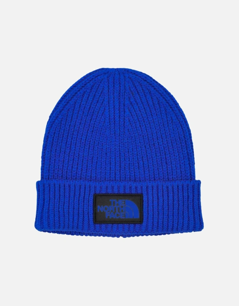 Logo Box Cuffed Beanie - TNF Blue/TNF Blue