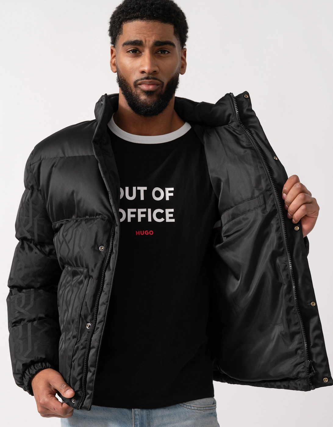 HUGO Balto2541 Mens Jacket - Black 001