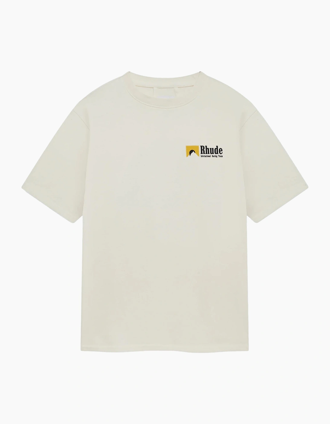 Men's Rhude International Racing Logo T-Shirt in White - Size: 36