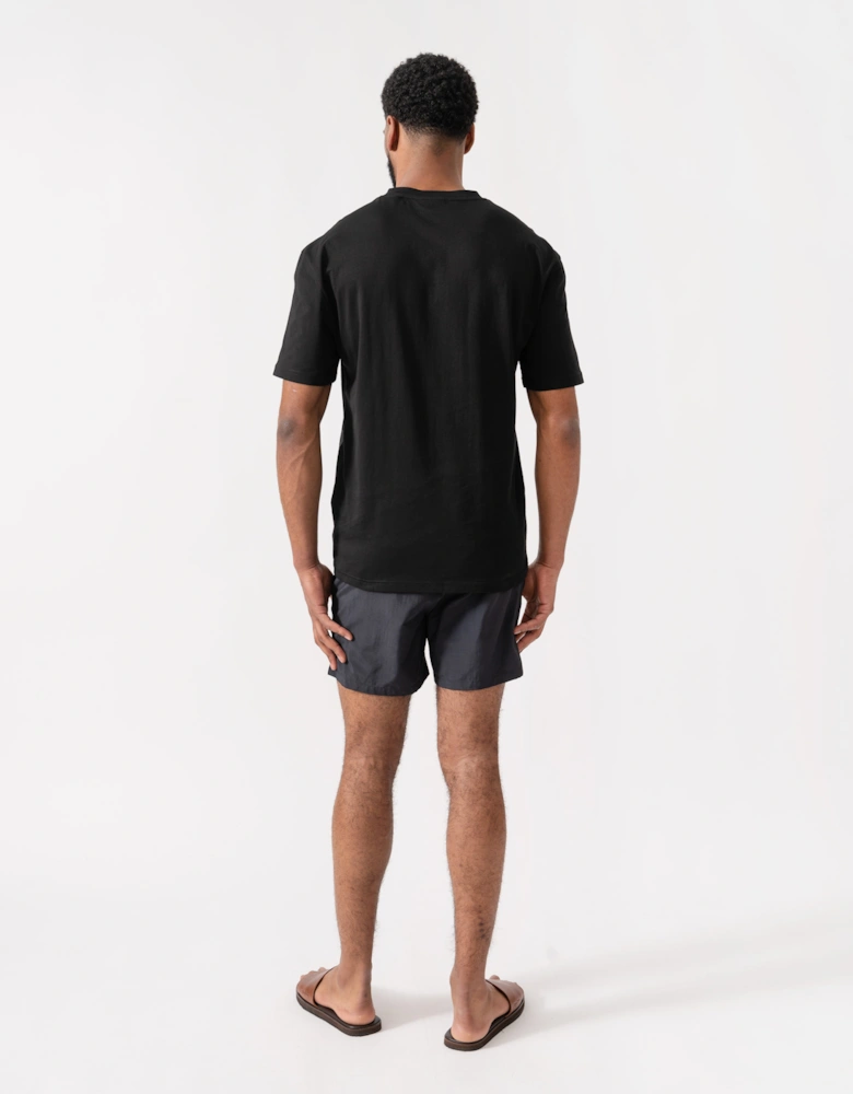 HUGO RN Relaxed Jersey T-shirt with UV Protection - Black 004