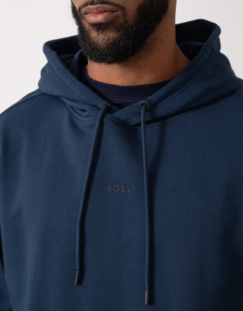 BOSS Orange WeSmallhood Mens Hoodie - Open Blue 464