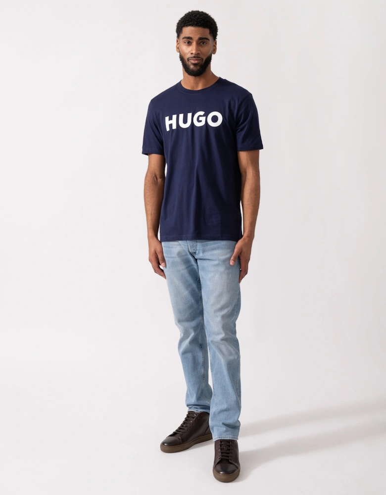 HUGO Dulivio Mens T-Shirt - Navy 418