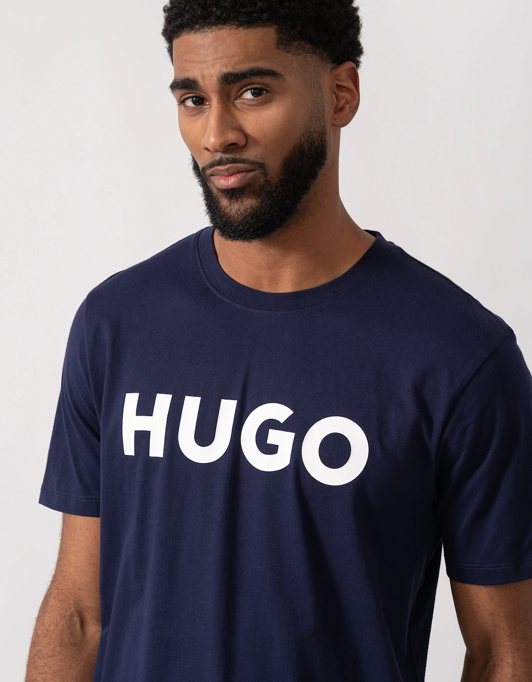 HUGO Dulivio Mens T-Shirt - Navy 418