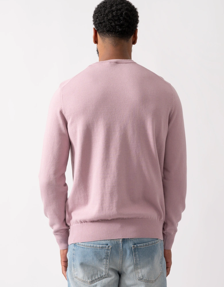 BOSS Orange Kanovano Mens Crew Neck Jumper - Light/Pastel Purple 539