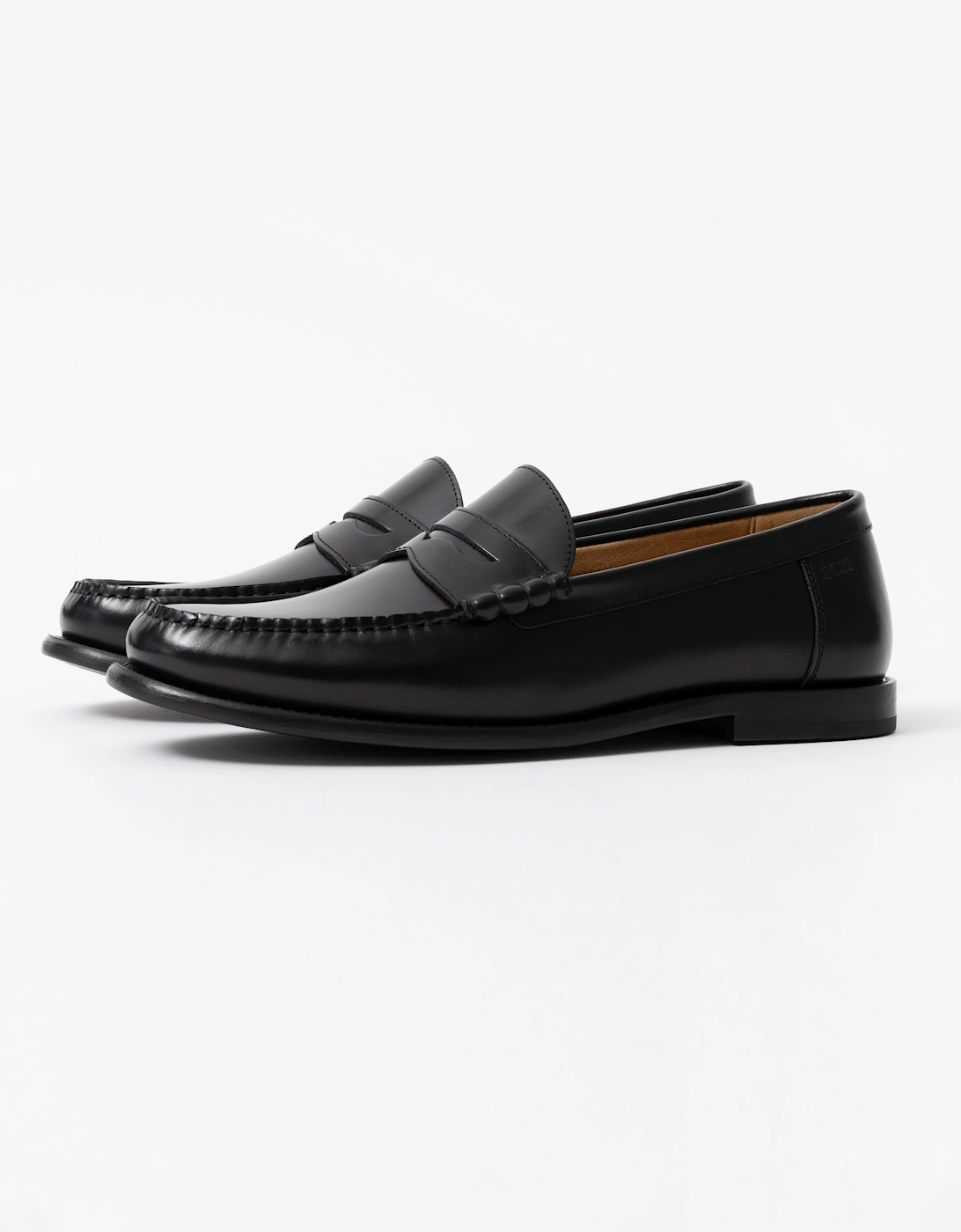 BOSS Orange Tevan Mocc Bo Loafers - Black 001, 6 of 5