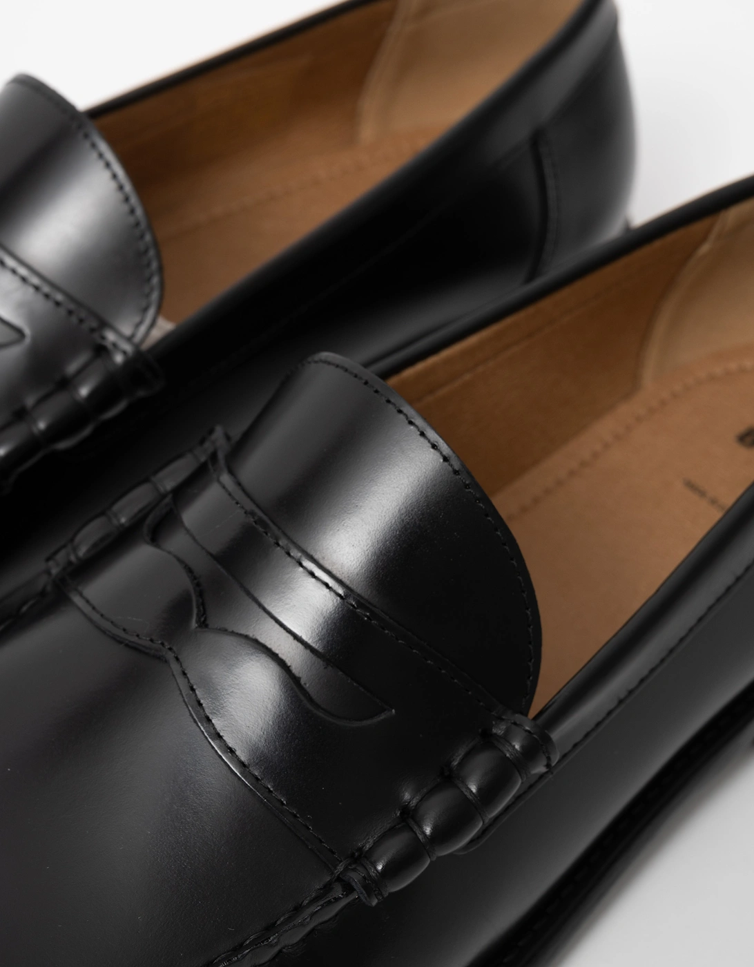 BOSS Orange Tevan Mocc Bo Loafers - Black 001