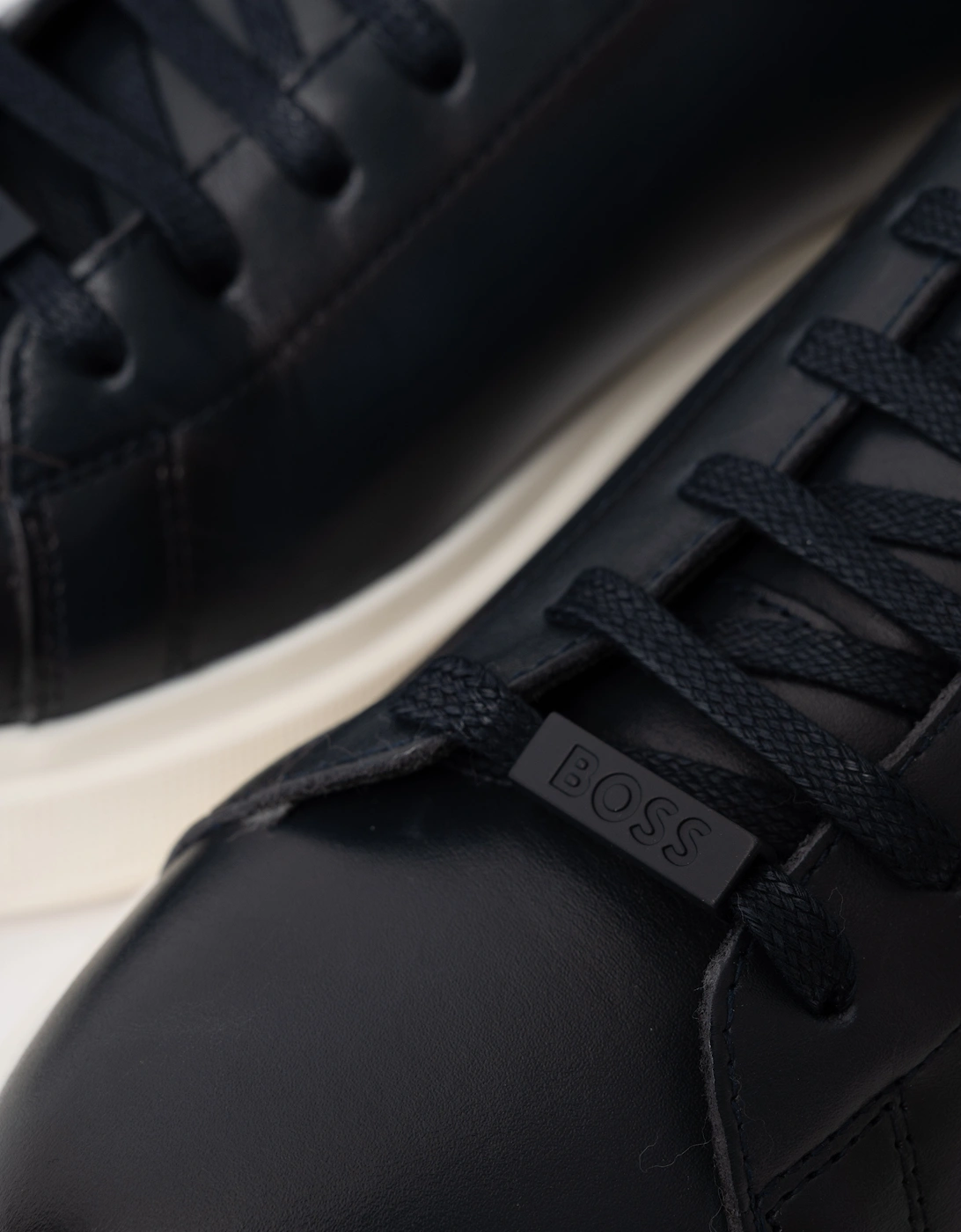 BOSS Orange Bulton Runn Mens Trainers - Dark Blue 401