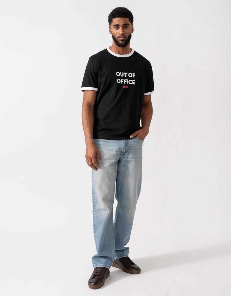 HUGO Doffice Mens T-Shirt - Black 001