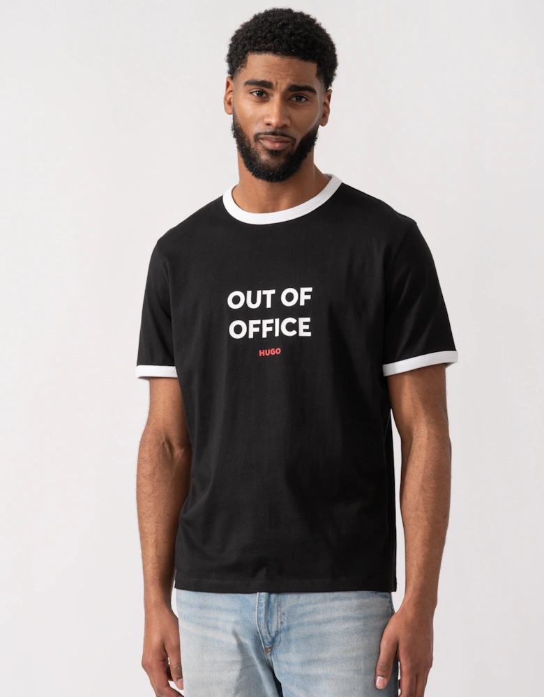 HUGO Doffice Mens T-Shirt - Black 001