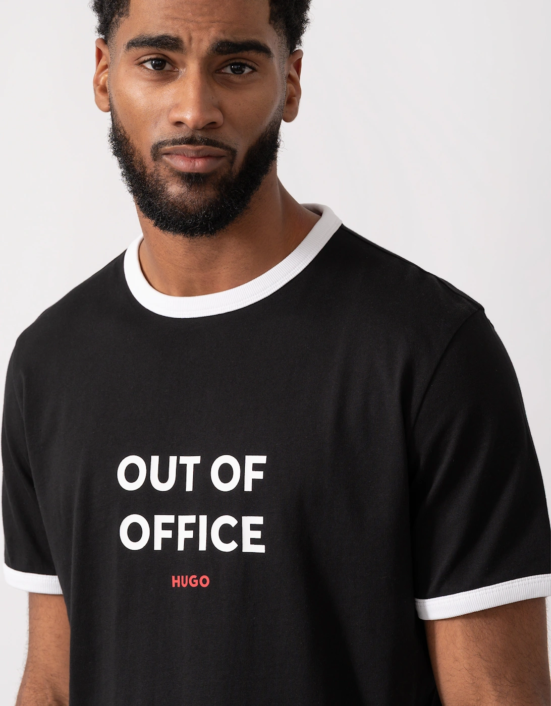 HUGO Doffice Mens T-Shirt - Black 001