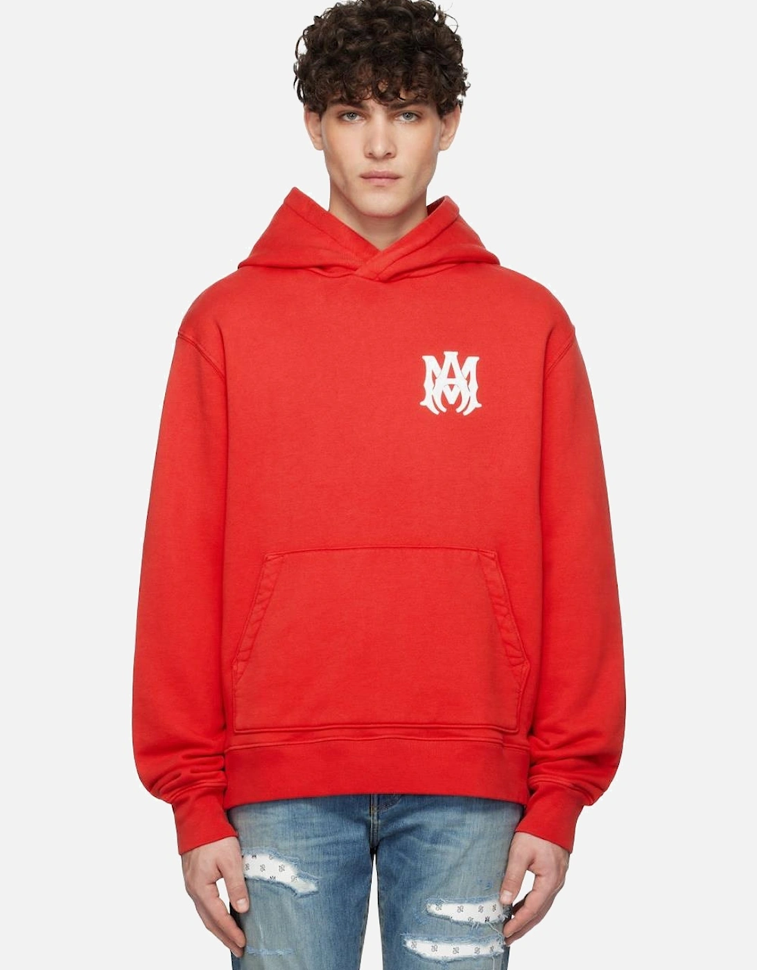 MA Core Logo Hoodie in Red