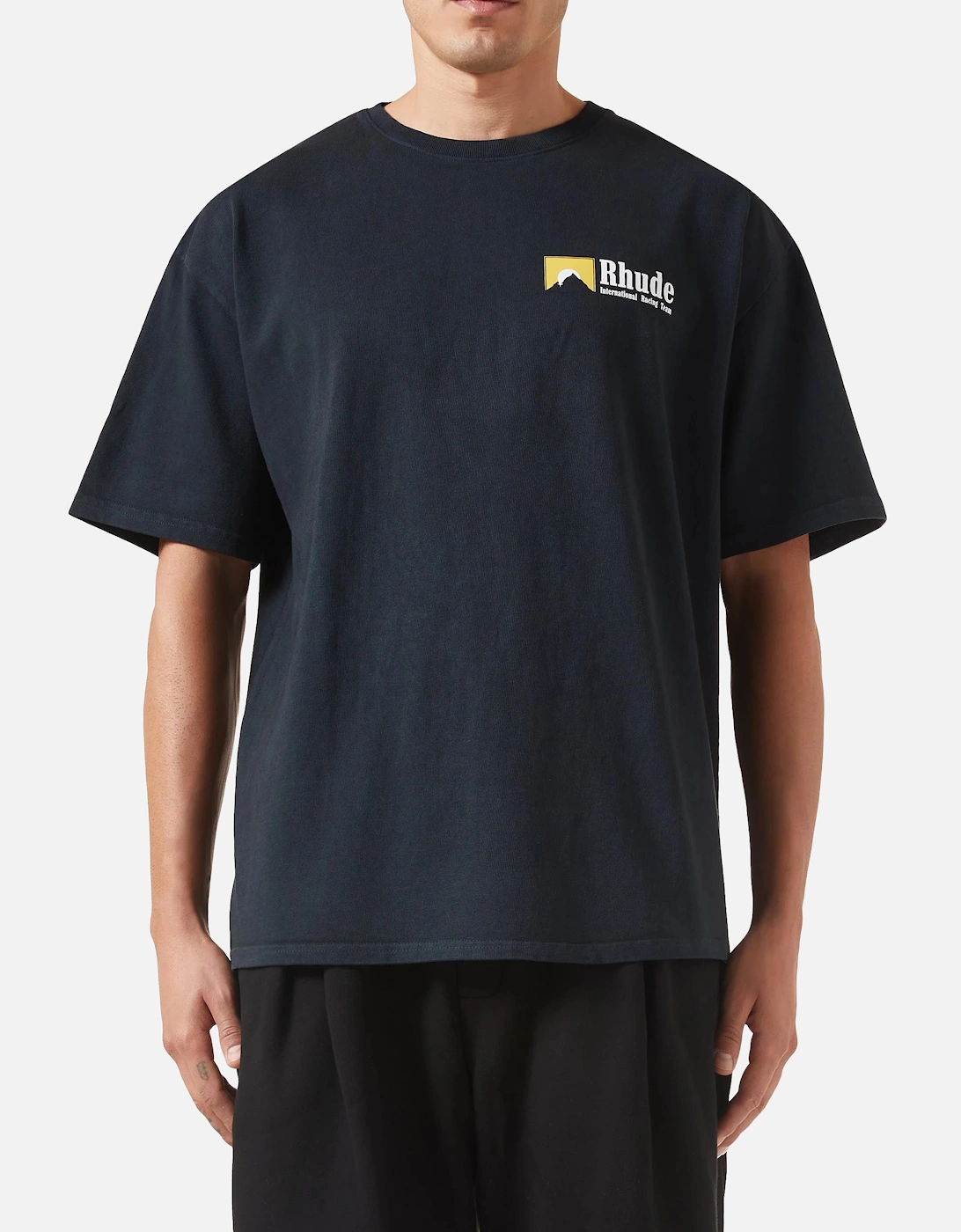 International Racing Logo T-Shirt in Black