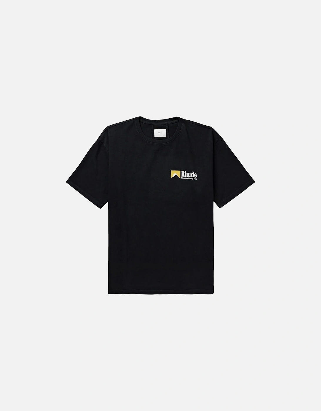 International Racing Logo T-Shirt in Black, 5 of 4