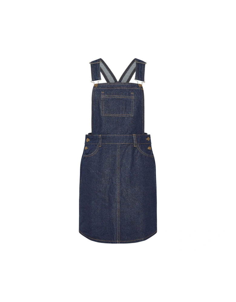 Petite Denim Pinafore Dress