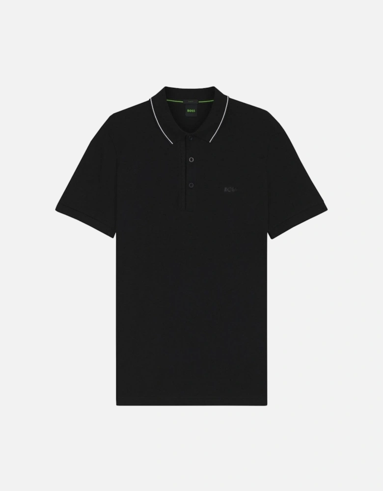 Men's Black Paule 4 Polo Shirt