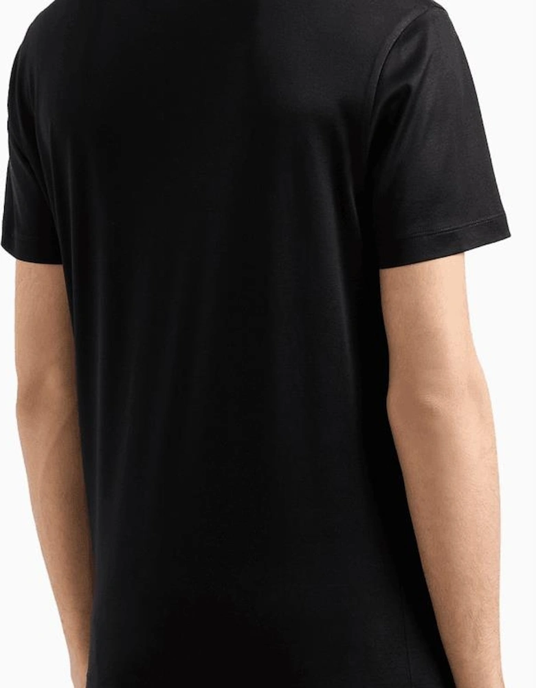 ASV Print Logo Black T-Shirt