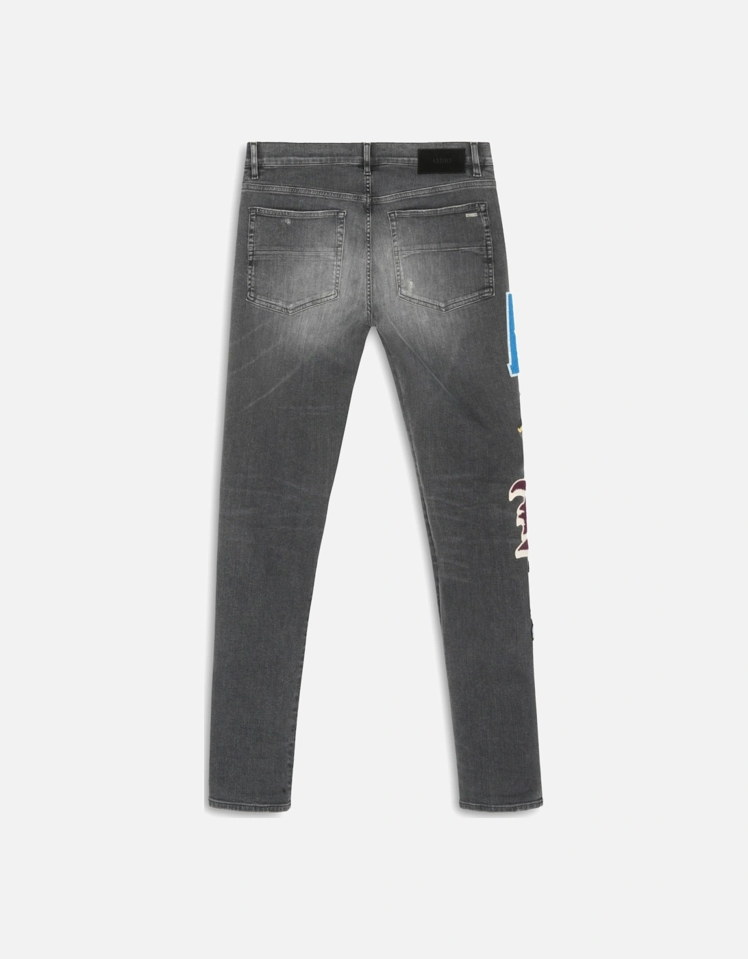 VARSITY PATCH SKINNY JEAN