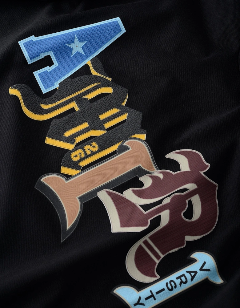 VARSITY PATCH OVERSIZED TEE