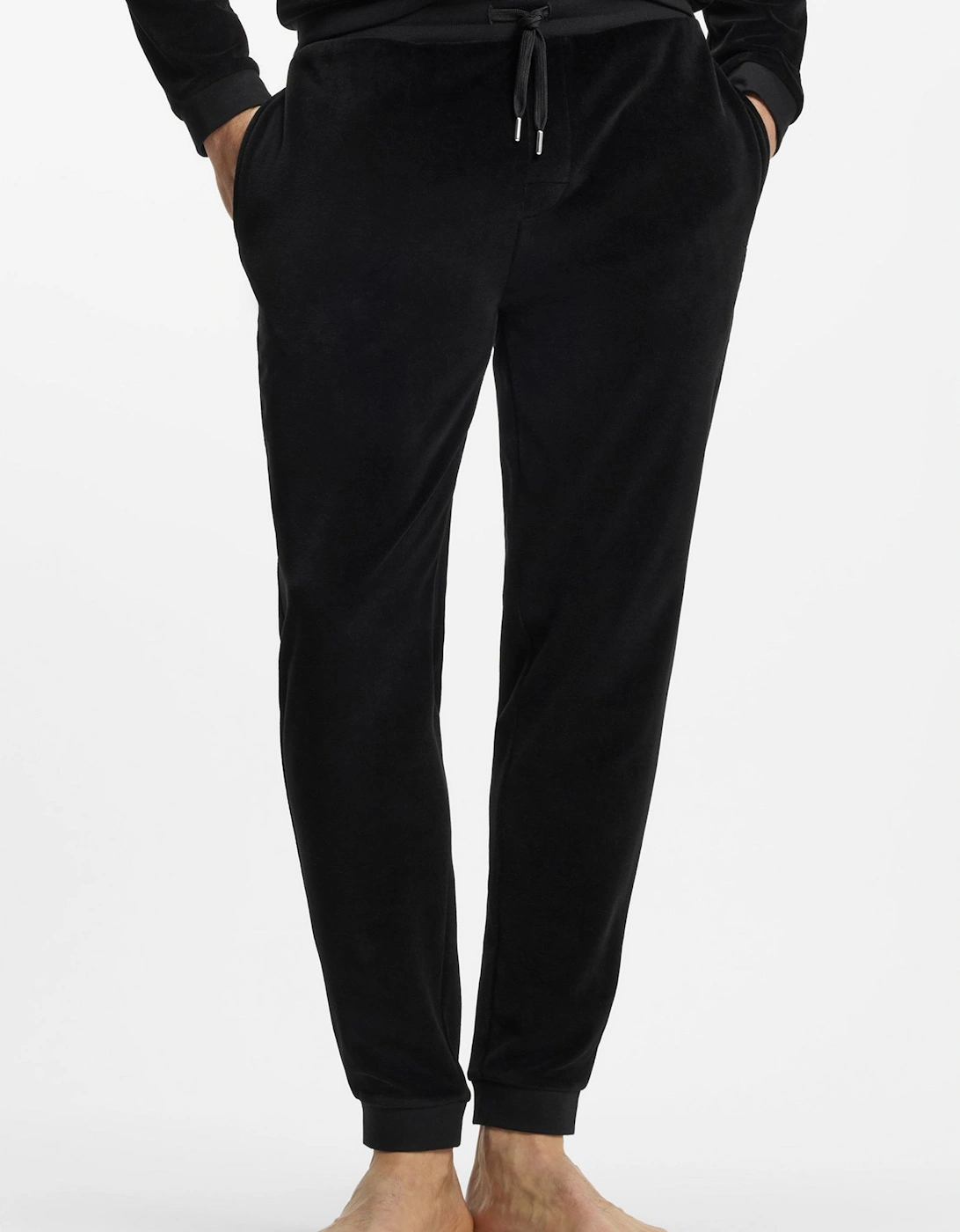 VELOUR CUFFED JOGGERS