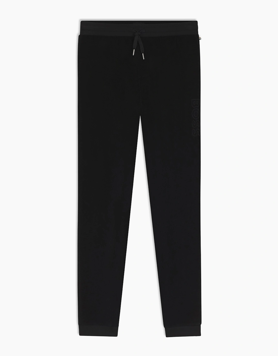 Hugo Boss Men's VELOUR CUFFED JOGGERS - Black - Size: 37/36/32