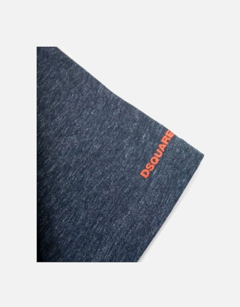 Logo T Shirt Navy Marl