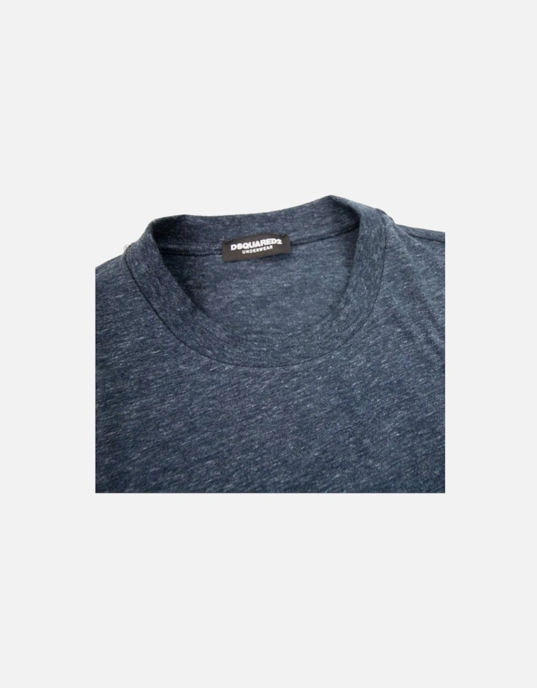Logo T Shirt Navy Marl