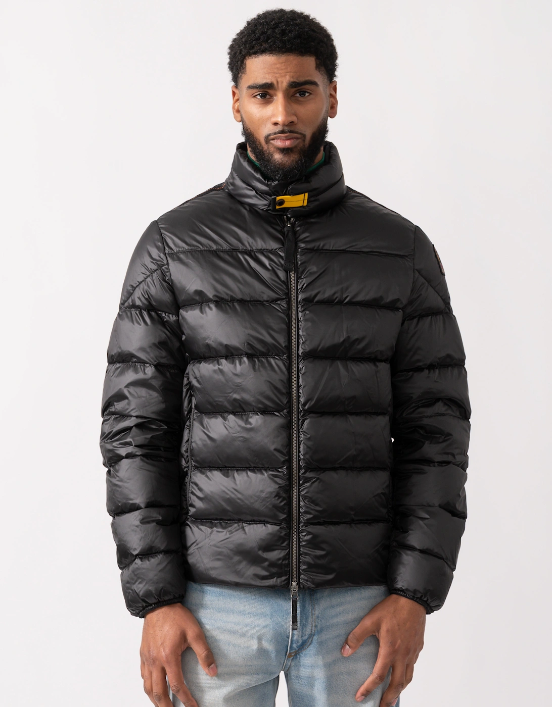 Men's Parajumpers Dillon Mens Down Jacket - Black 541 - Size: 38/Regular
