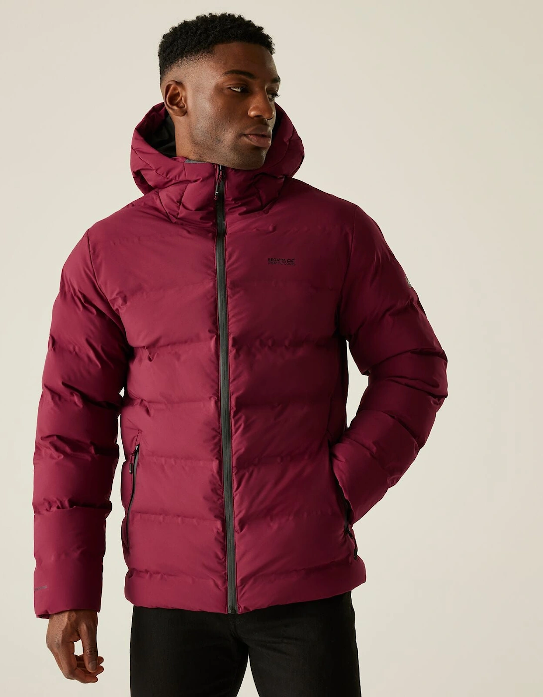 Mens Altoro Thermal Breathable Hooded Padded Jacket, 2 of 1