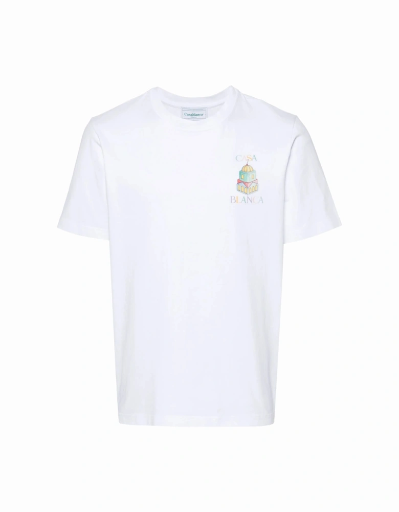 Objets En Vrac Printed T-Shirt in White