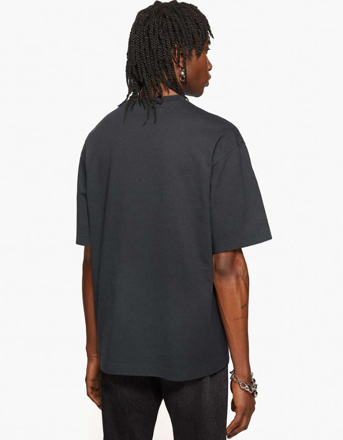 Small Logo Stamp T-Shirt in Black