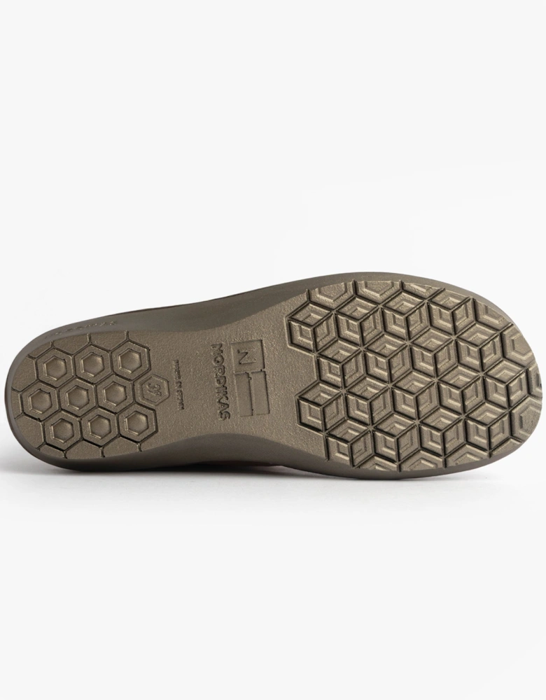 1754 Womens Full Fur Cuff Slippers Piedra