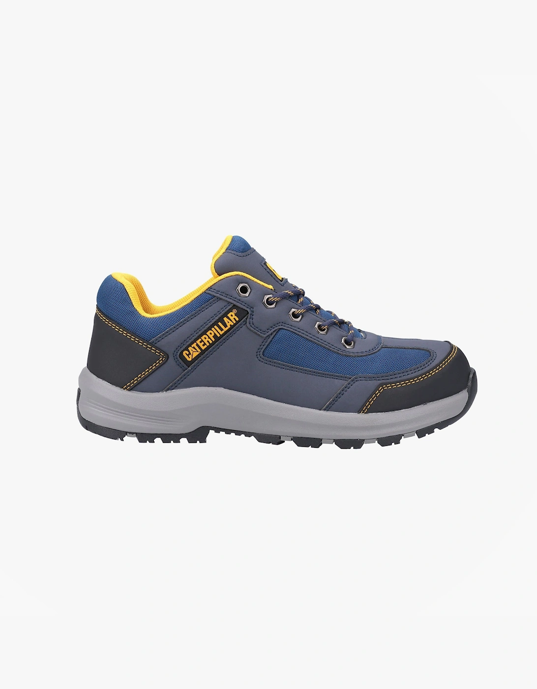 Caterpillar Men's CAT CAT ELMORE Mens Safety Trainers Trainers Navy - Blue - Size: 8