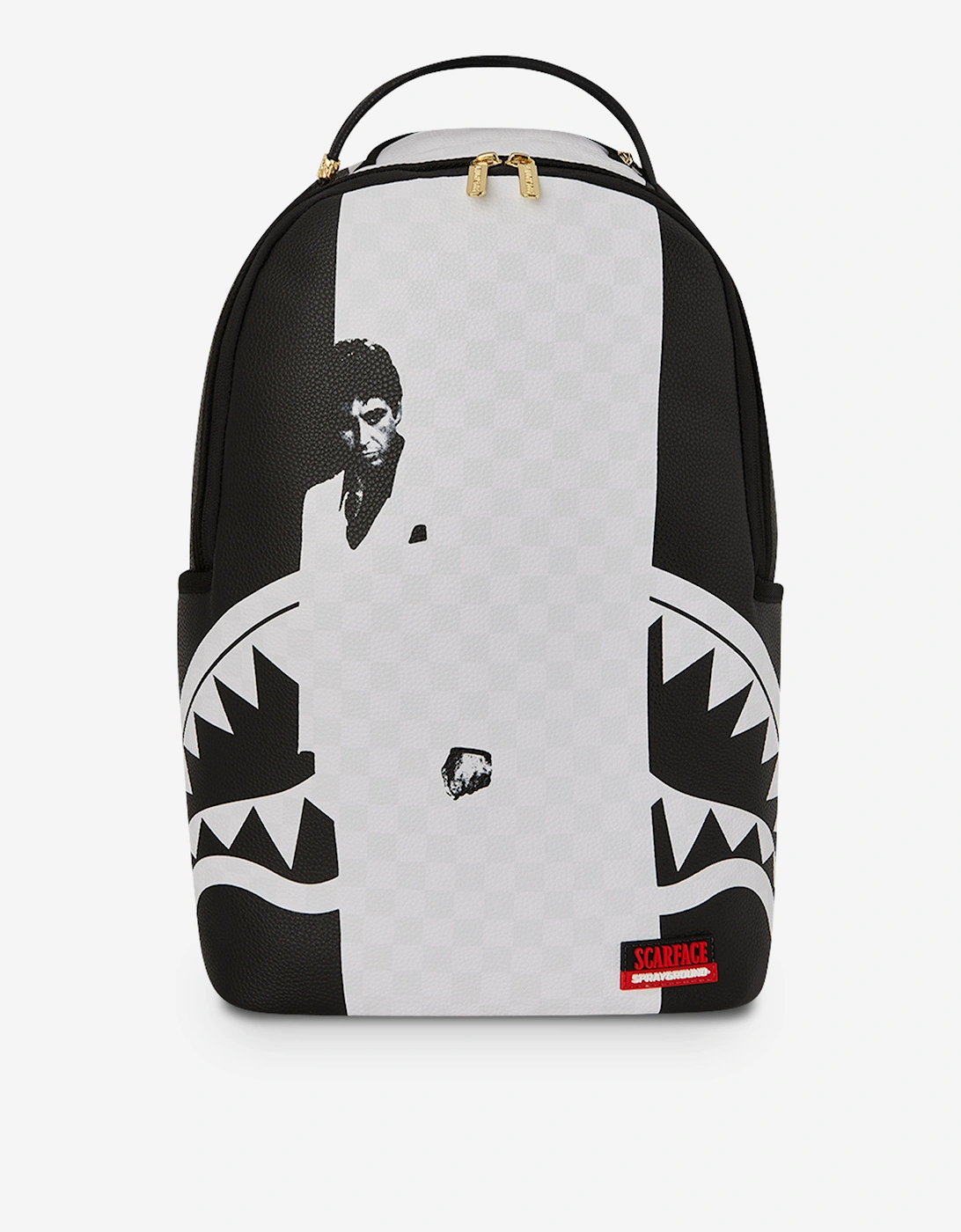 Kids Scarface Poster Style Backpack in White (45.72 cm), 9 of 8