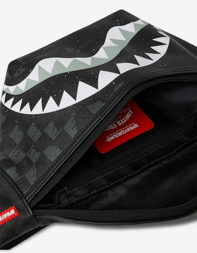 Kids Deep Space Drip Savvy Belt Bag in Black (45.72cm)