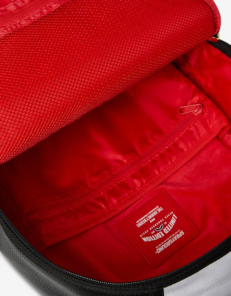 Kids Scarface Poster Style Backpack in White (45.72 cm)