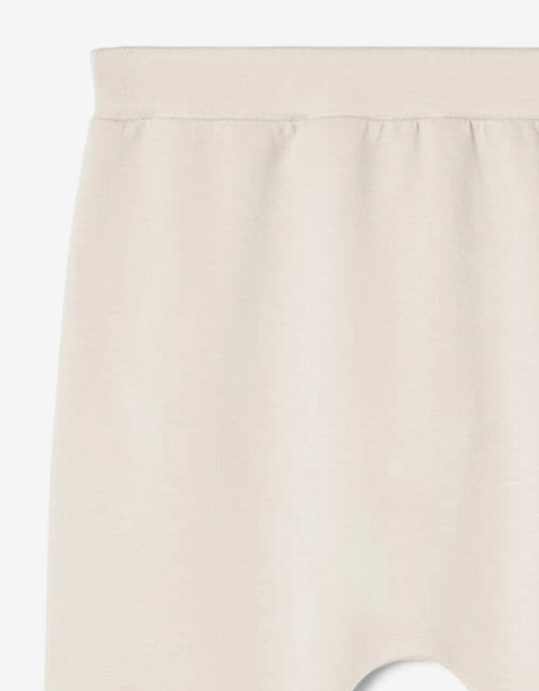 Baby Logo Joggers in Beige