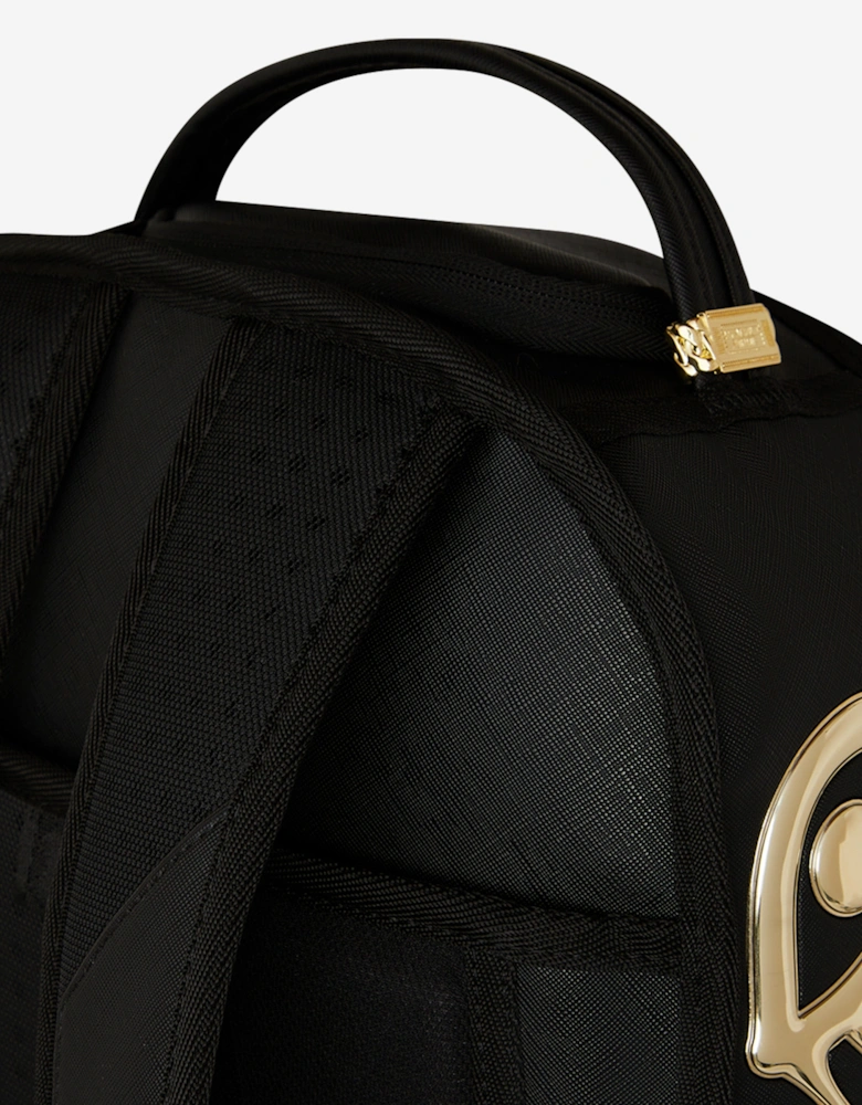 Kids Gold and Dangerous Backpack in Black (45.72cm)