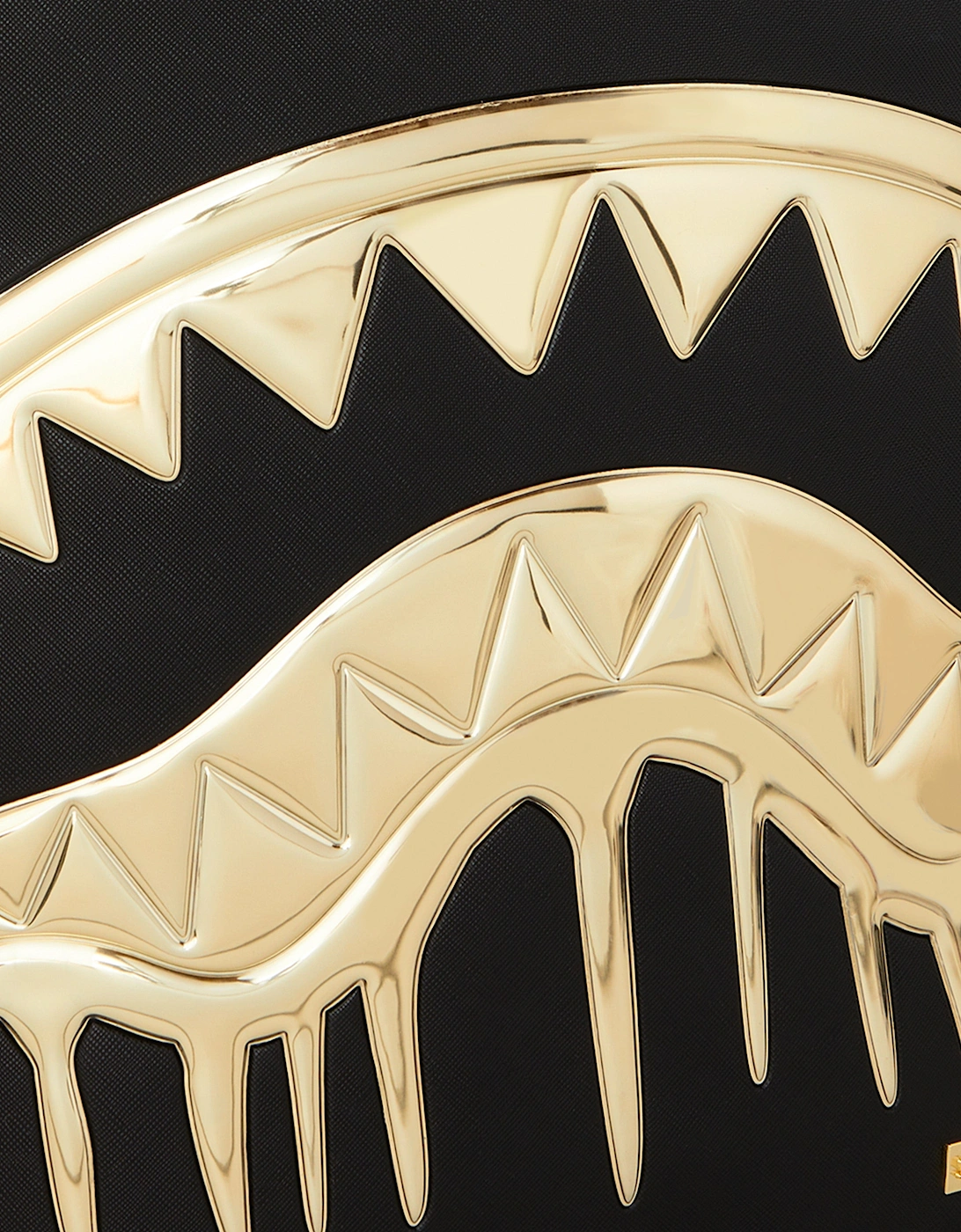 Kids Gold and Dangerous Backpack in Black (45.72cm)