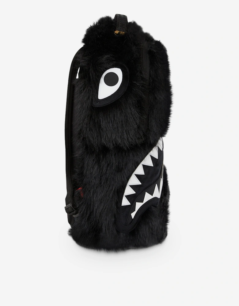 Kids Fur Cray Backpack in Black (45.72cm)