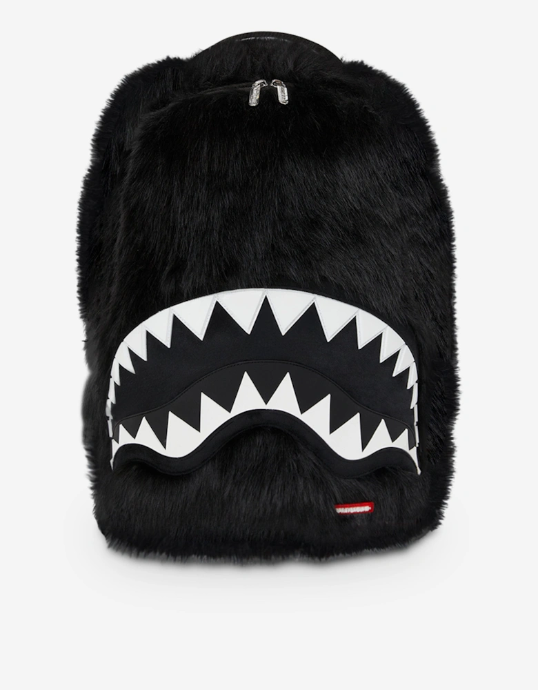 Kids Fur Cray Backpack in Black (45.72cm)