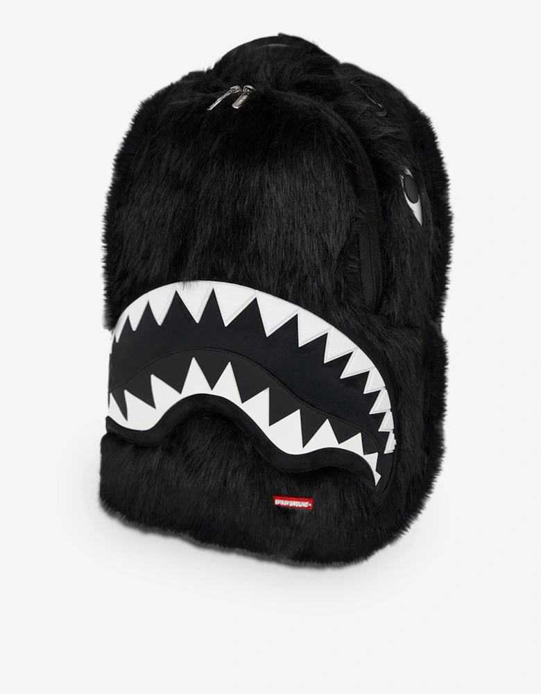Kids Fur Cray Backpack in Black (45.72cm)