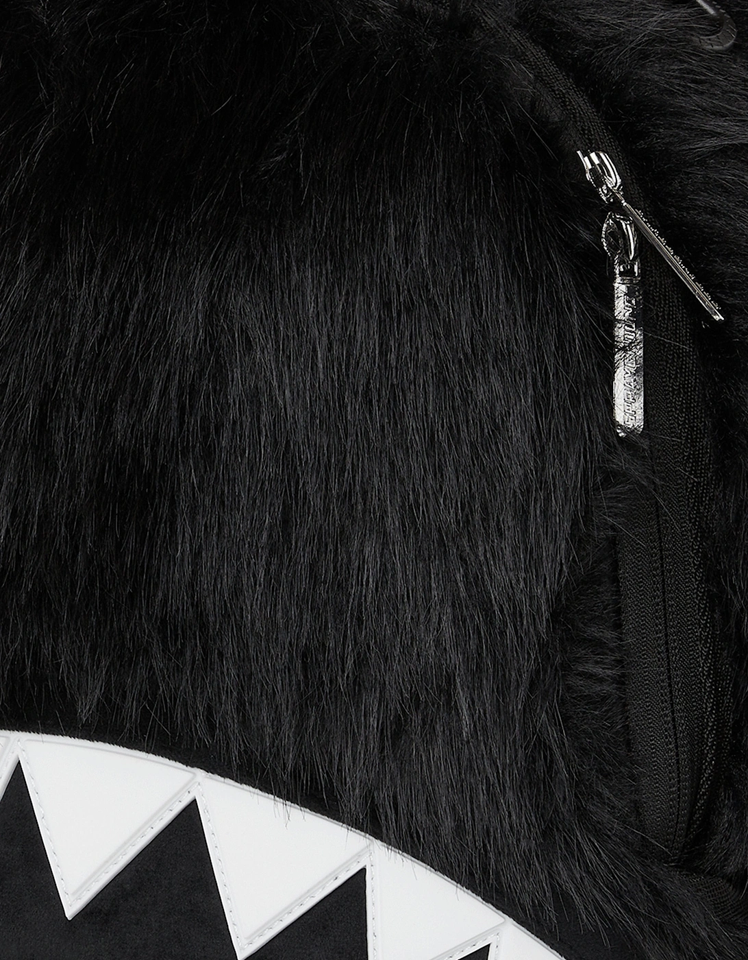 Kids Fur Cray Backpack in Black (45.72cm)