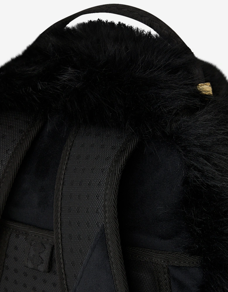 Kids Fur Cray Backpack in Black (45.72cm)